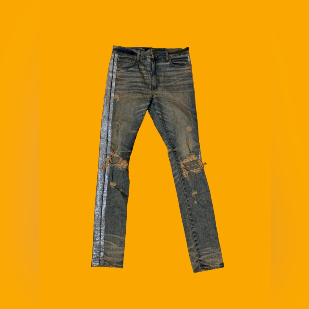 Amiri Broken Glitter Jeans